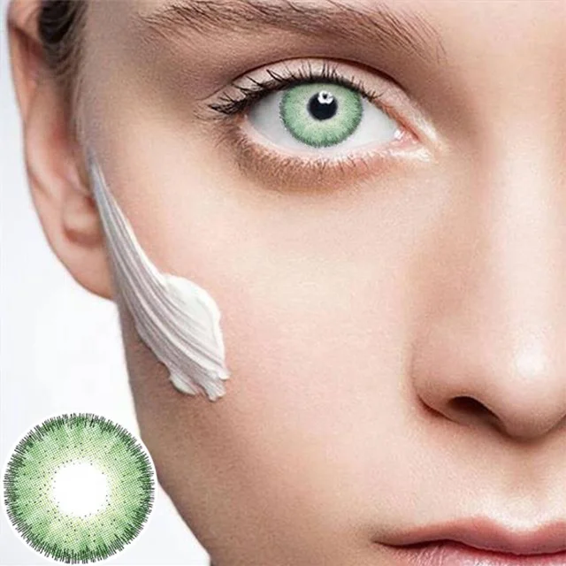 Красивые цветные контактные линзы, хорошее качество, заводская цена