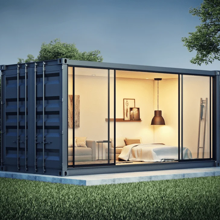 Low Cost Modular Prefabricated houses Portable Extended Foldable Prefab Home Container House