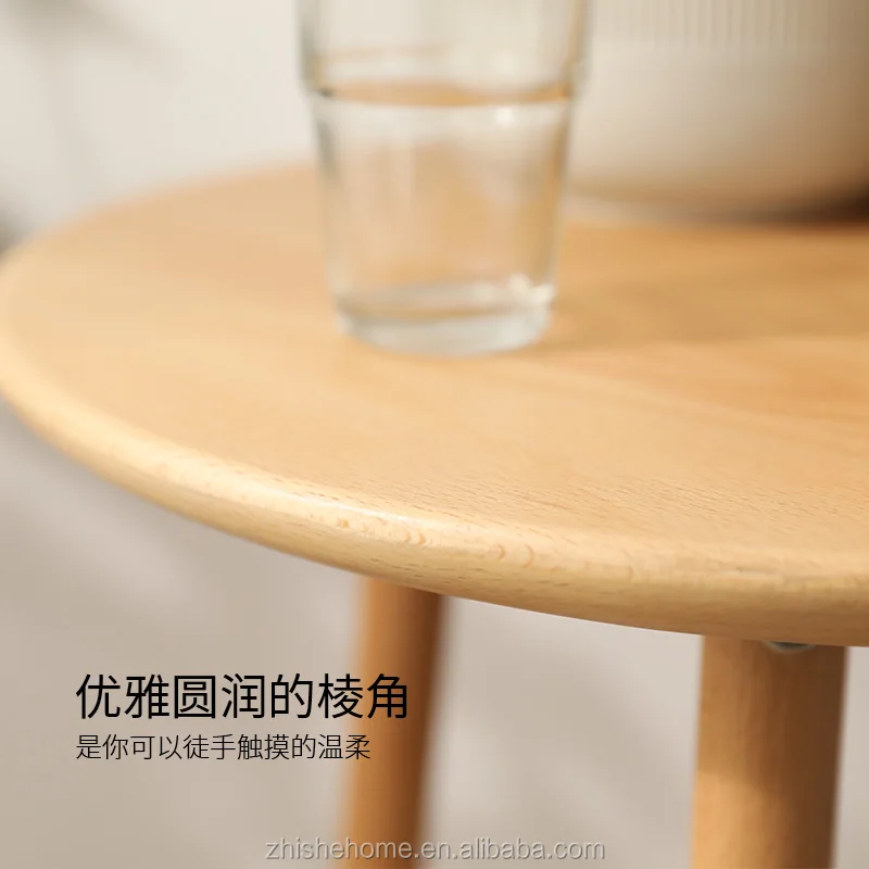 Modern Reception Deskround Coffee Console Tables Wooden Study Round Chair