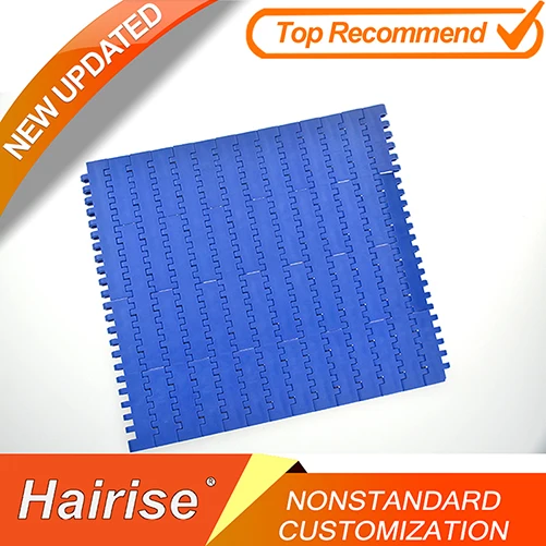 Manufacturer/producer of Hairise 1100 Series Plastic Flat Top Belt for Conveyor for Sale distributor wholesale price