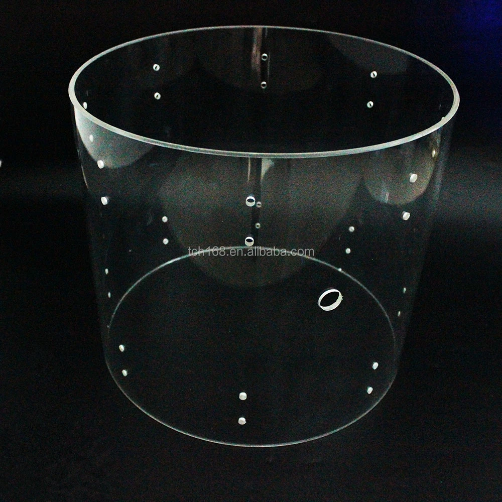  Wholesale Custom Acrylic Drum Shell Seamless Plastic Snare for