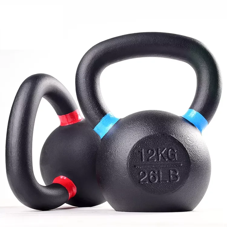 Free Weight 2-40kg Strength Training Cast Iron Powder Coated Competition Kettlebell Set