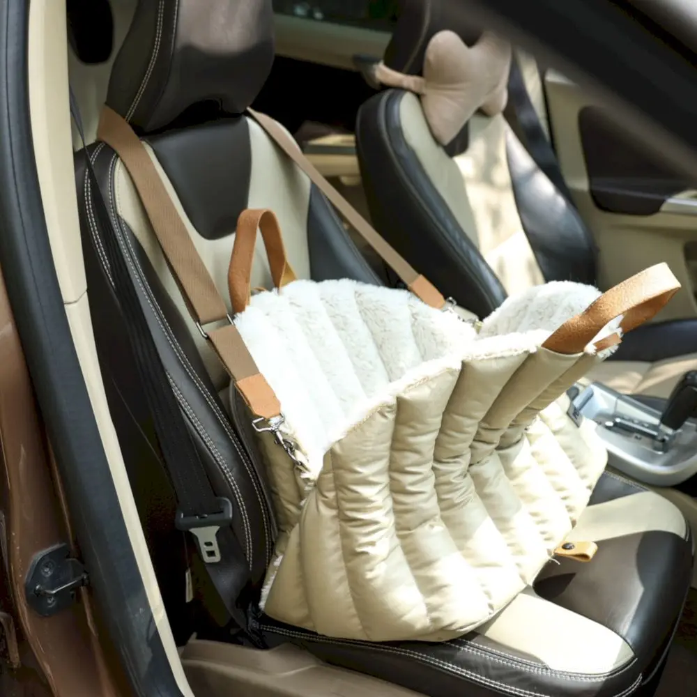 Manufacturer Soft Comfy Small Dog Handbag Car Seat Carrier Bag Puppy Booster Pouch Pet Travel Carrier Bag