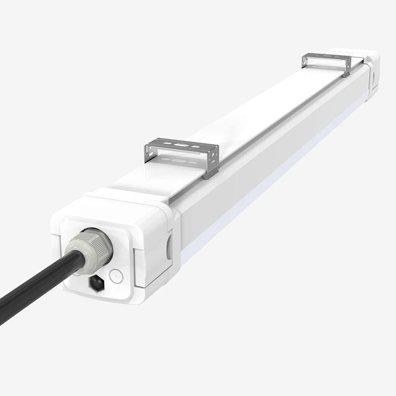 t8 vapor tight led linear fixture suspended tube light outdoor string light etl weatherproof ip65 waterproof triproof lights
