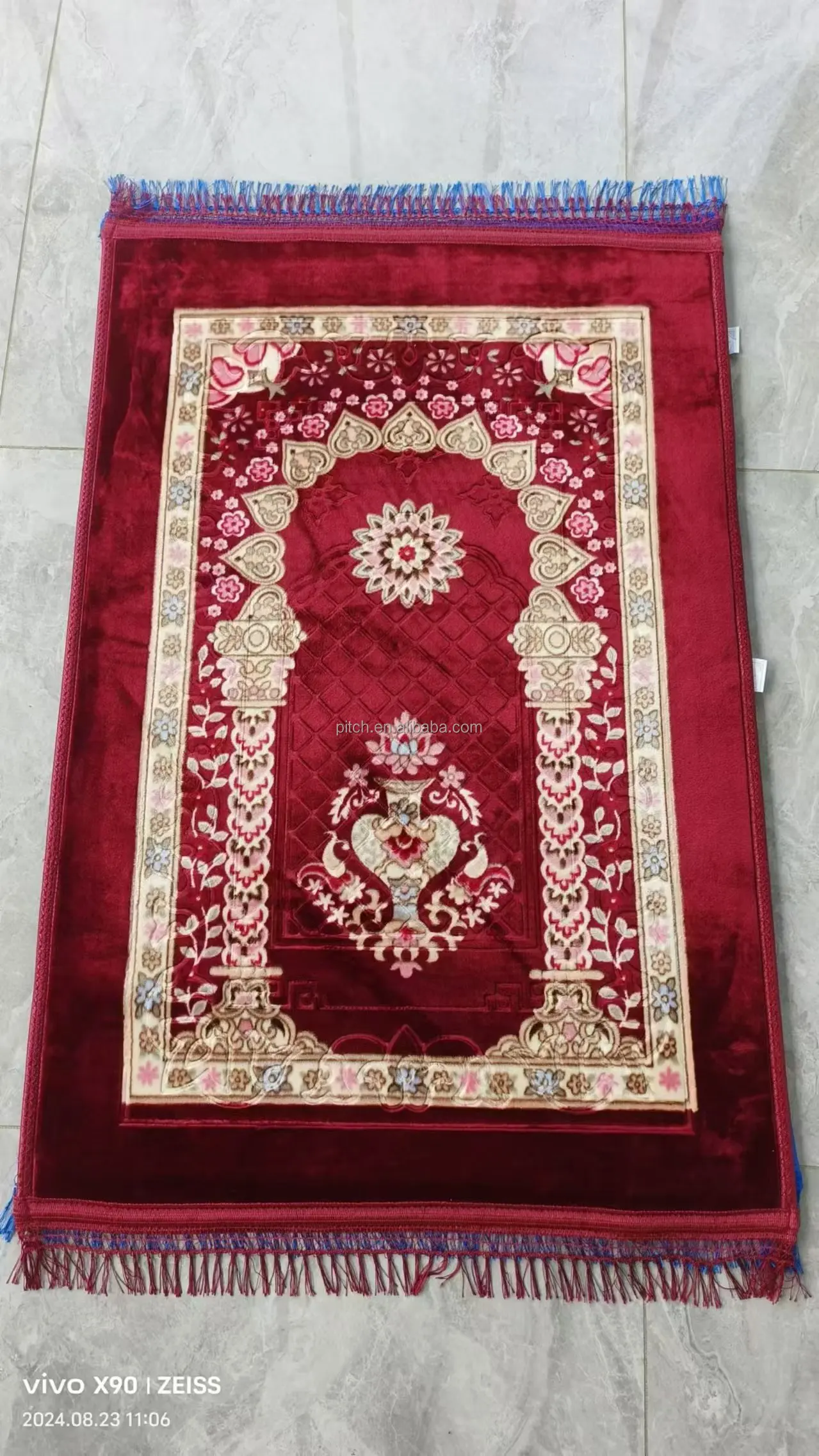 Pitch cushion prayer mat custom prayer rug muslim praying rugs tapis de prire islam prayer carpet 70*110cm 80*120cm