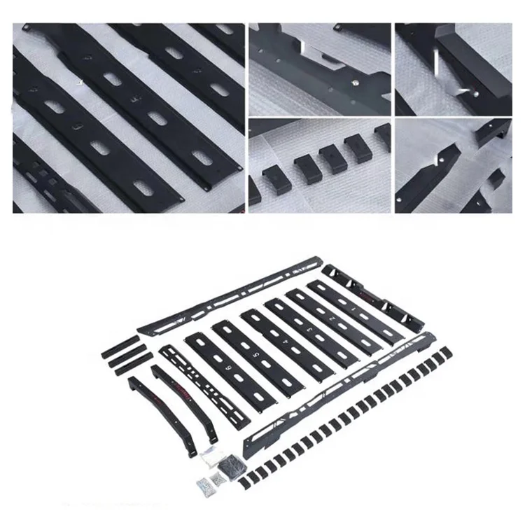 TOPLEADER AUTO PARTS New Style Auto Roof Rack For To yo ta Land Cruiser  Cargo Carry Roof Rack