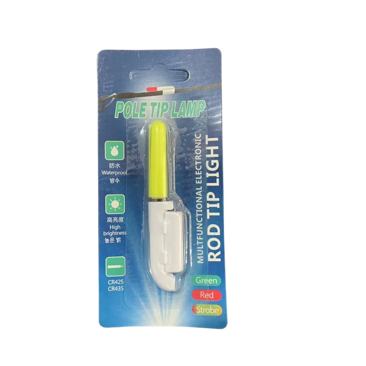 Exquisite LED Luminous Snap-On Rod for Night Fishing Slightly Light with Lamp River Lake Stream