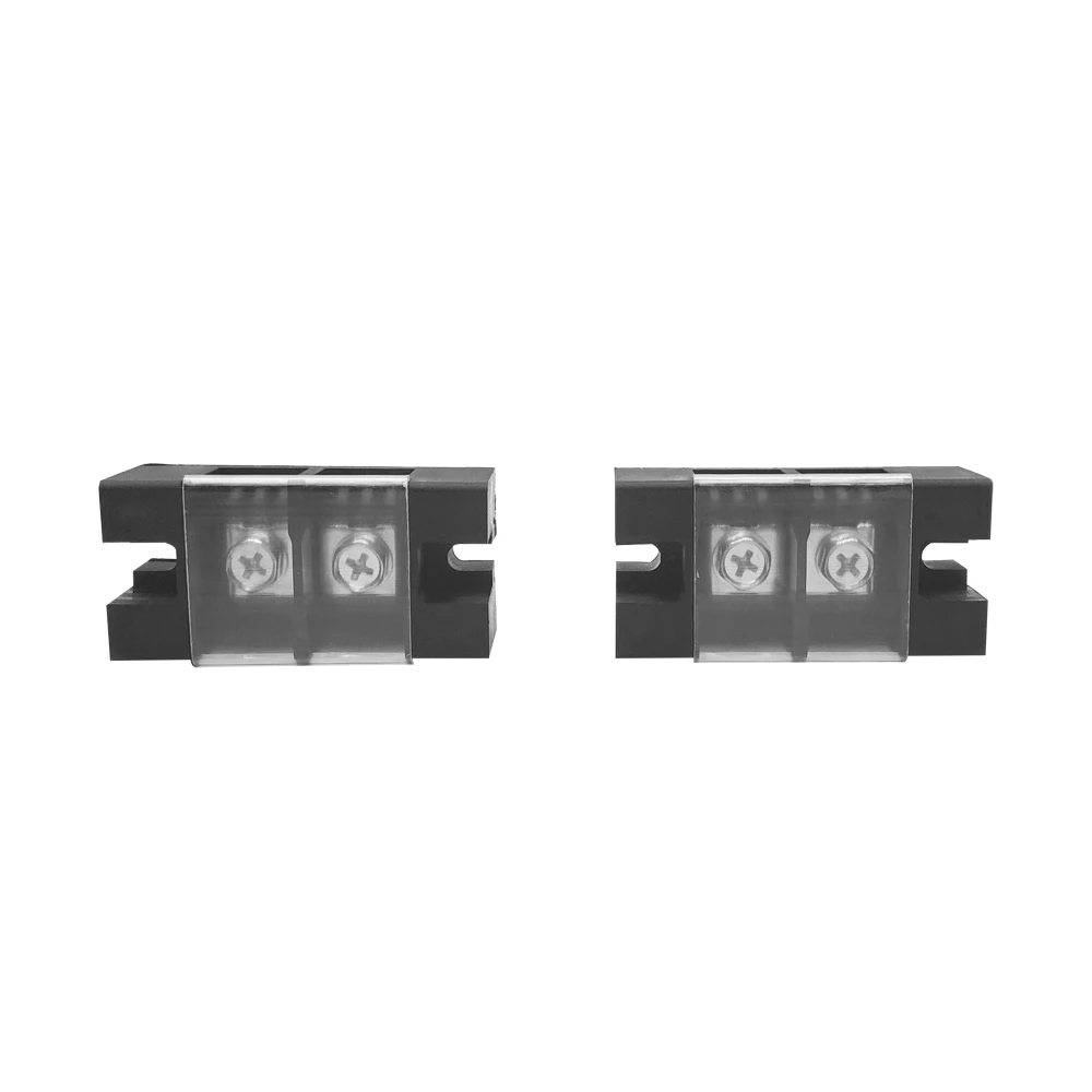 100A Battery Terminal Feed Through Block 2 Way Positive Pole And Negative Pole Connector