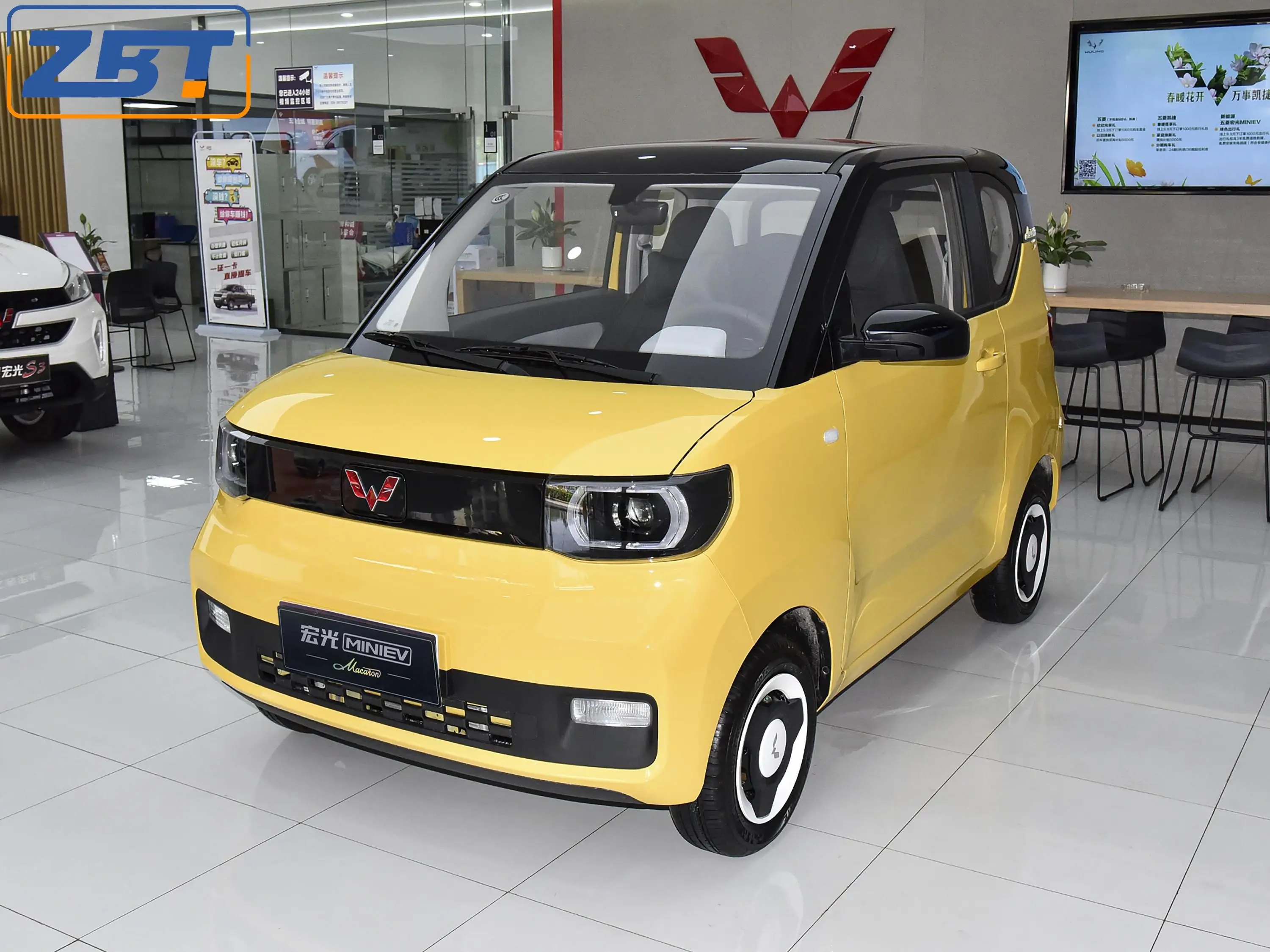 Горячая продажа SGMW WuLing Hongguang mini ev быстрая скорость двигателя 2 двери 4х2 Электрический мини-внедорожник с литиевой