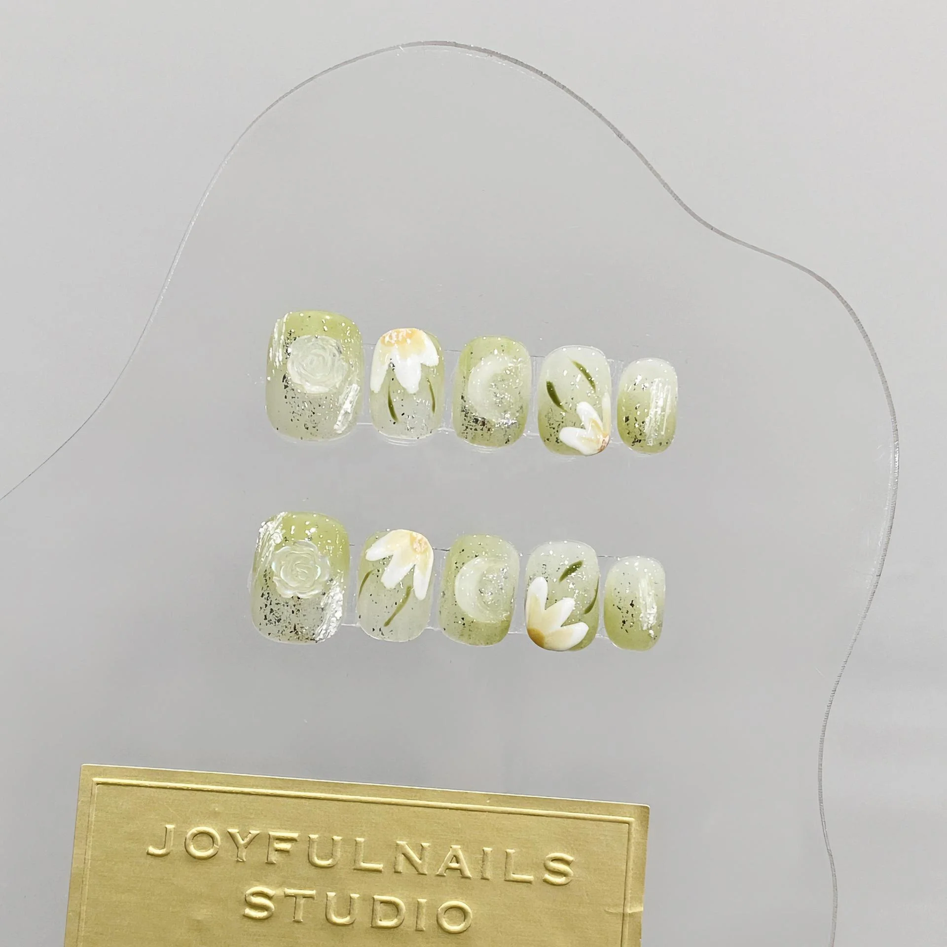 New Trend Short Beauty Full Cover Artificial Nails Tips Manicure Tools False Hand Made Press on Fake Nail