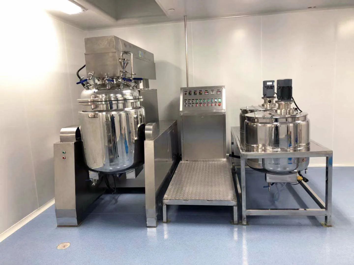 Toothpaste emulsifier milk pasteurizer and homogenizer mixer machine