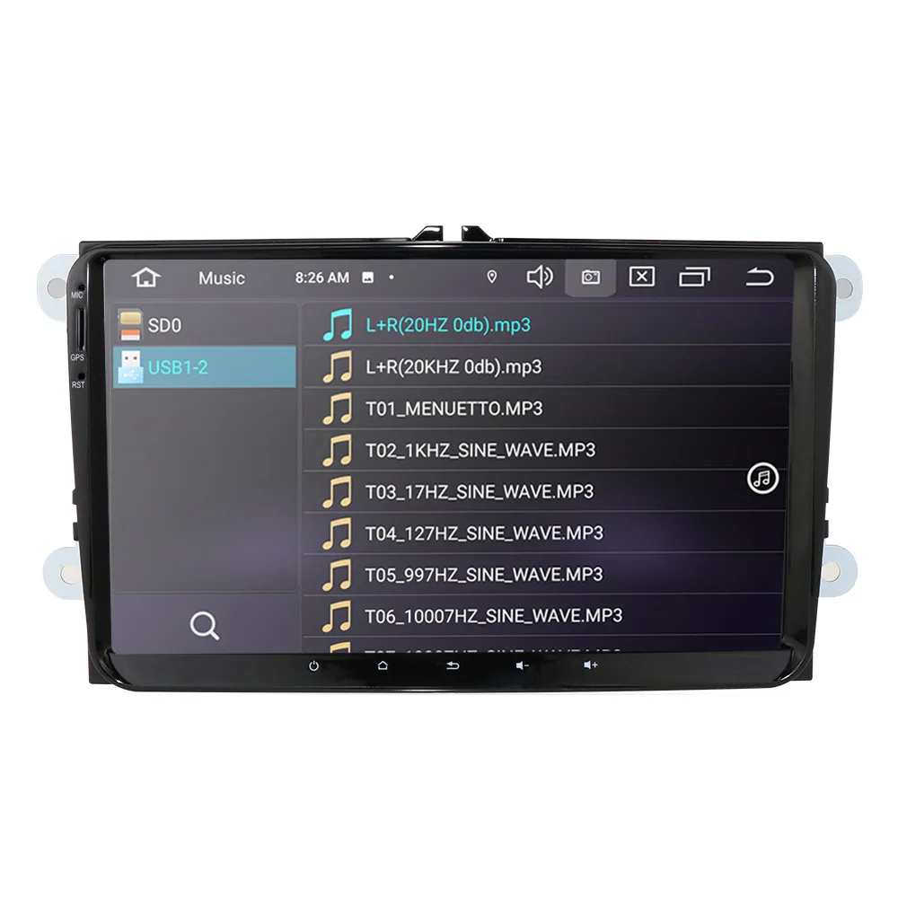 9inch Android 10 Car Radio Stereo Multimedia DVD player for Vw VolksWagen passat golf skoda seat Autoradio Navigation
