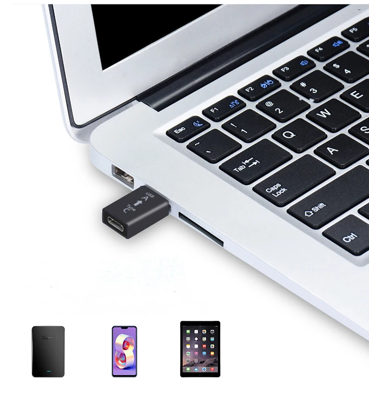 2020 хит продаж высокое качество мини-usb 3 1 USB-C Type C штекер USB 0 A Женский OTG адаптер для Mac