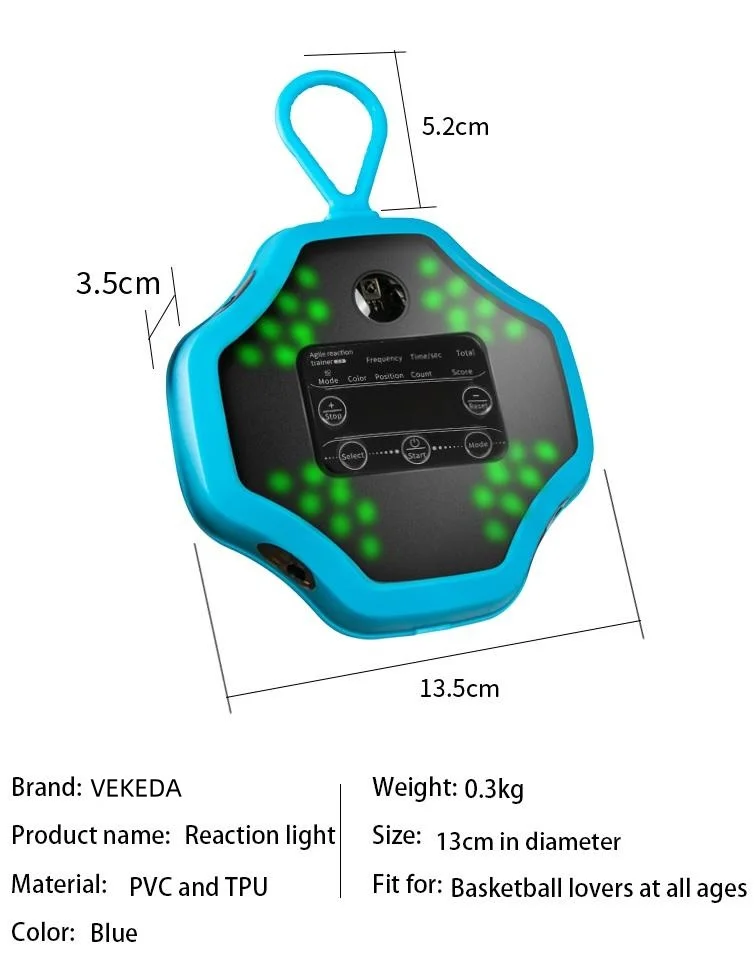 VEKEDA SPORTS Online Reaction Light 6.0 Speed Flash Pods Boxing Fitness Reflex Agility Training Light