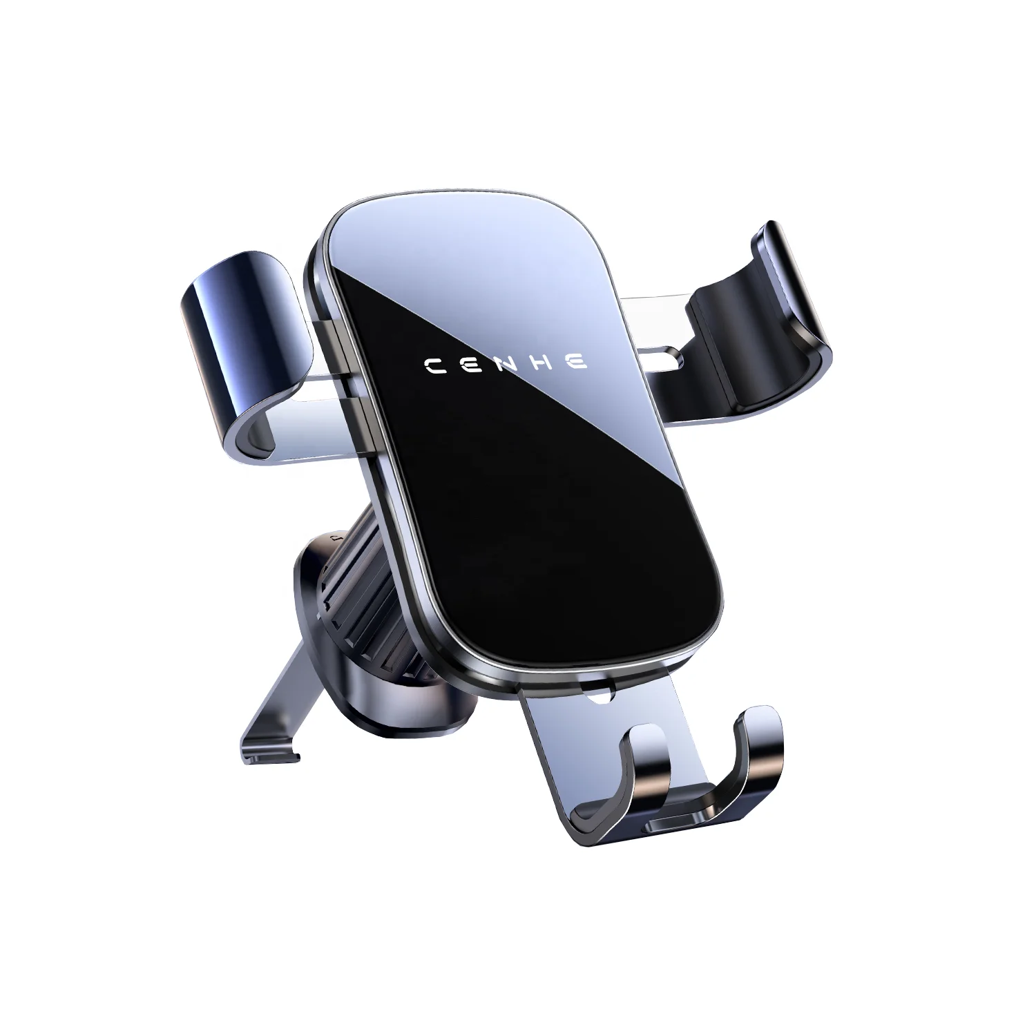 2024 New Metal Car Air Vent Phone Holder 360 Degree Rotating Universal Mobile Phone Mount Stand For GPS