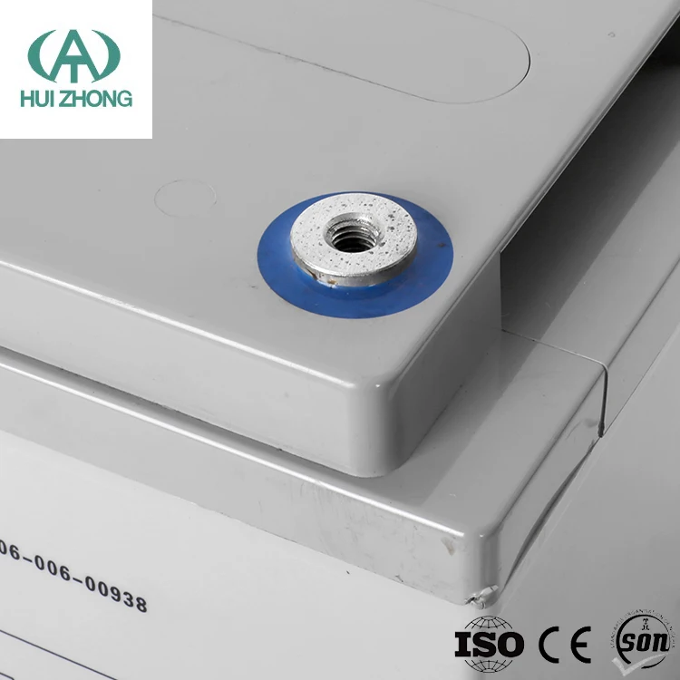 maintenance free 12V 90AH AGM battery deep cycle lead acid battery for Cable Television