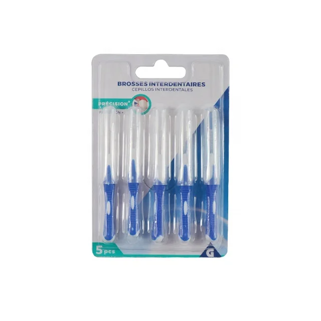5pcs set of oral care plastic toothpicks