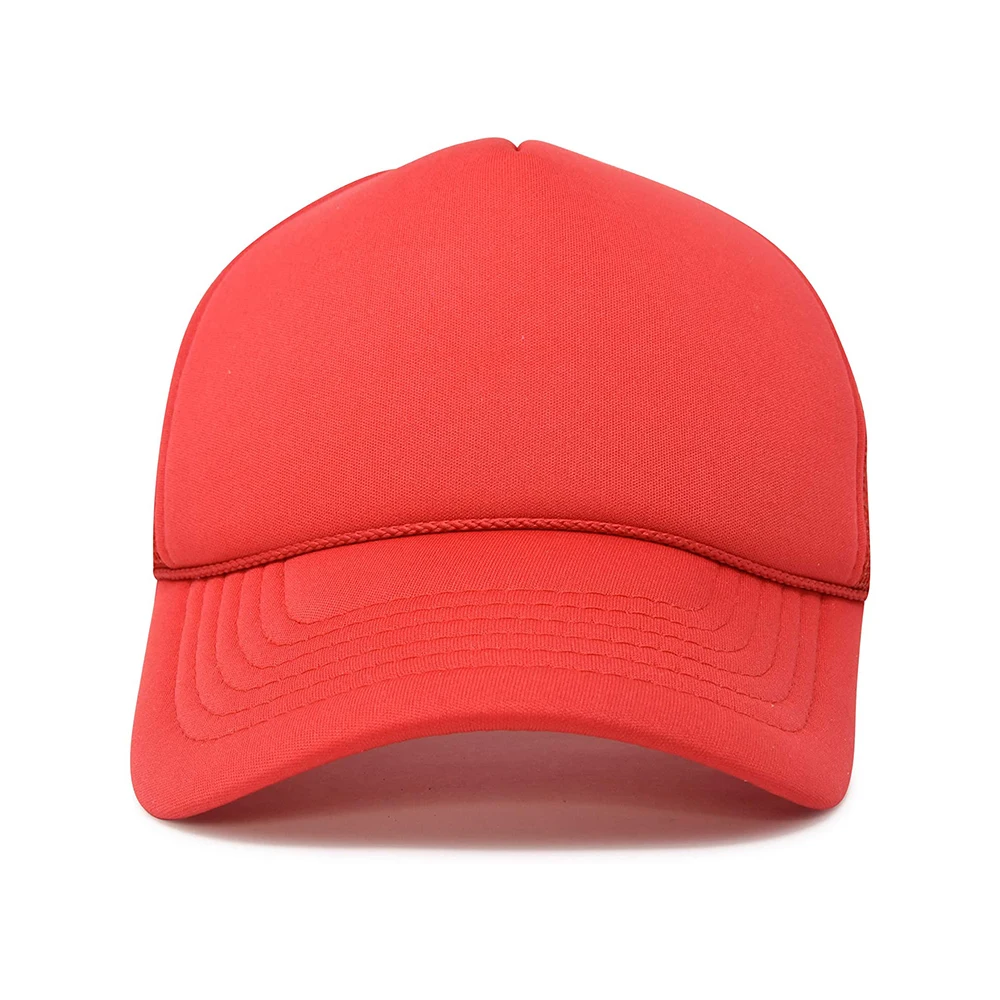 custom 5 panel rope trucker caps and hats blank foam hats