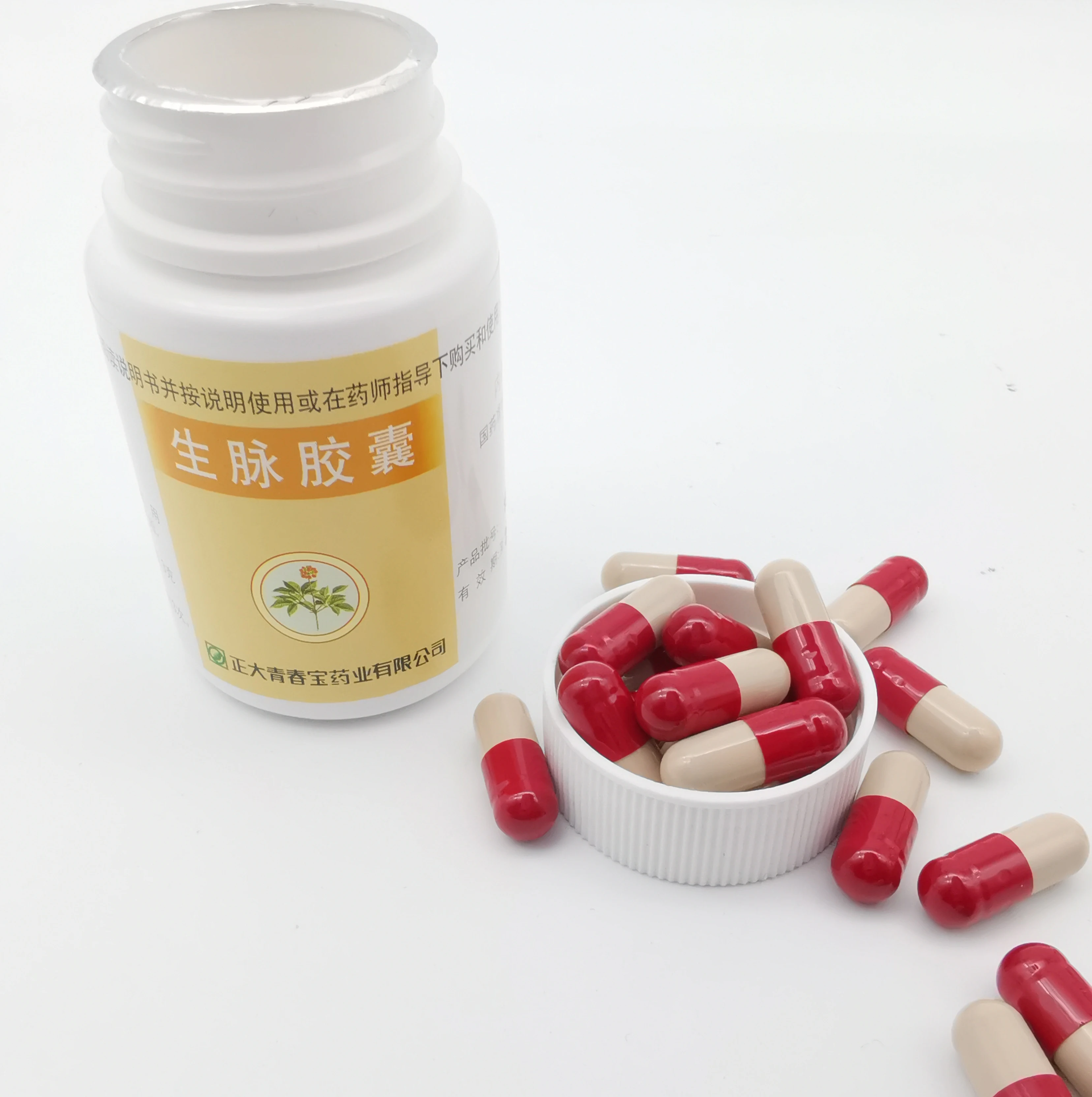 
Chinese red ginseng capsule herbal extract panax ginseng extract to invigorate qi 