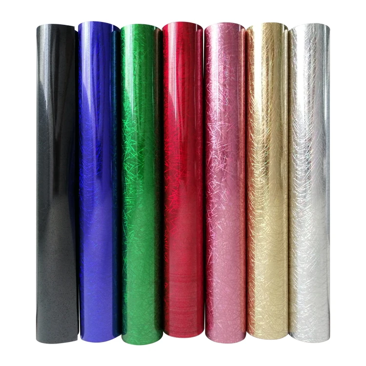 For Clothing Wholesale Flex Hologram Foil Heat Transfer Vinyl Film High Pet