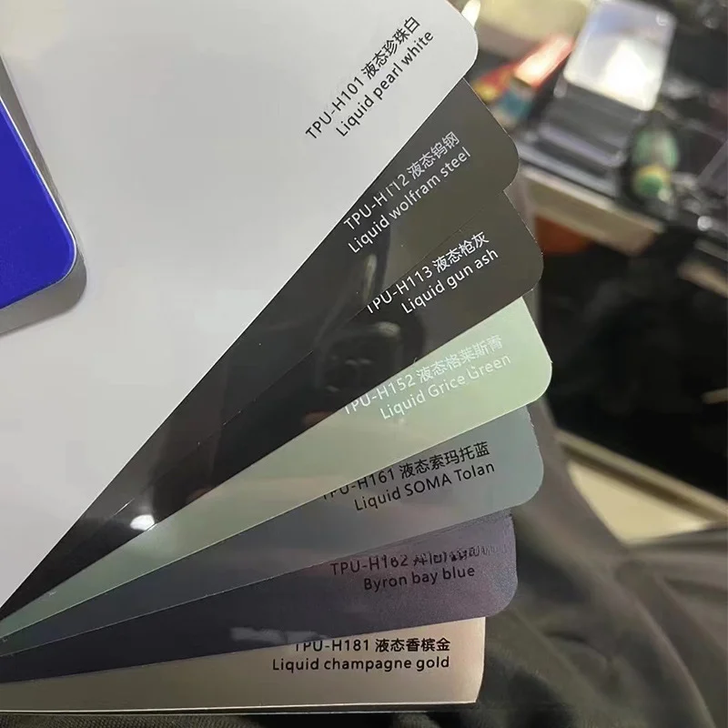 High quality TPU color modified car film with extended warranty 1.52m*15m TPU COLOR PPF