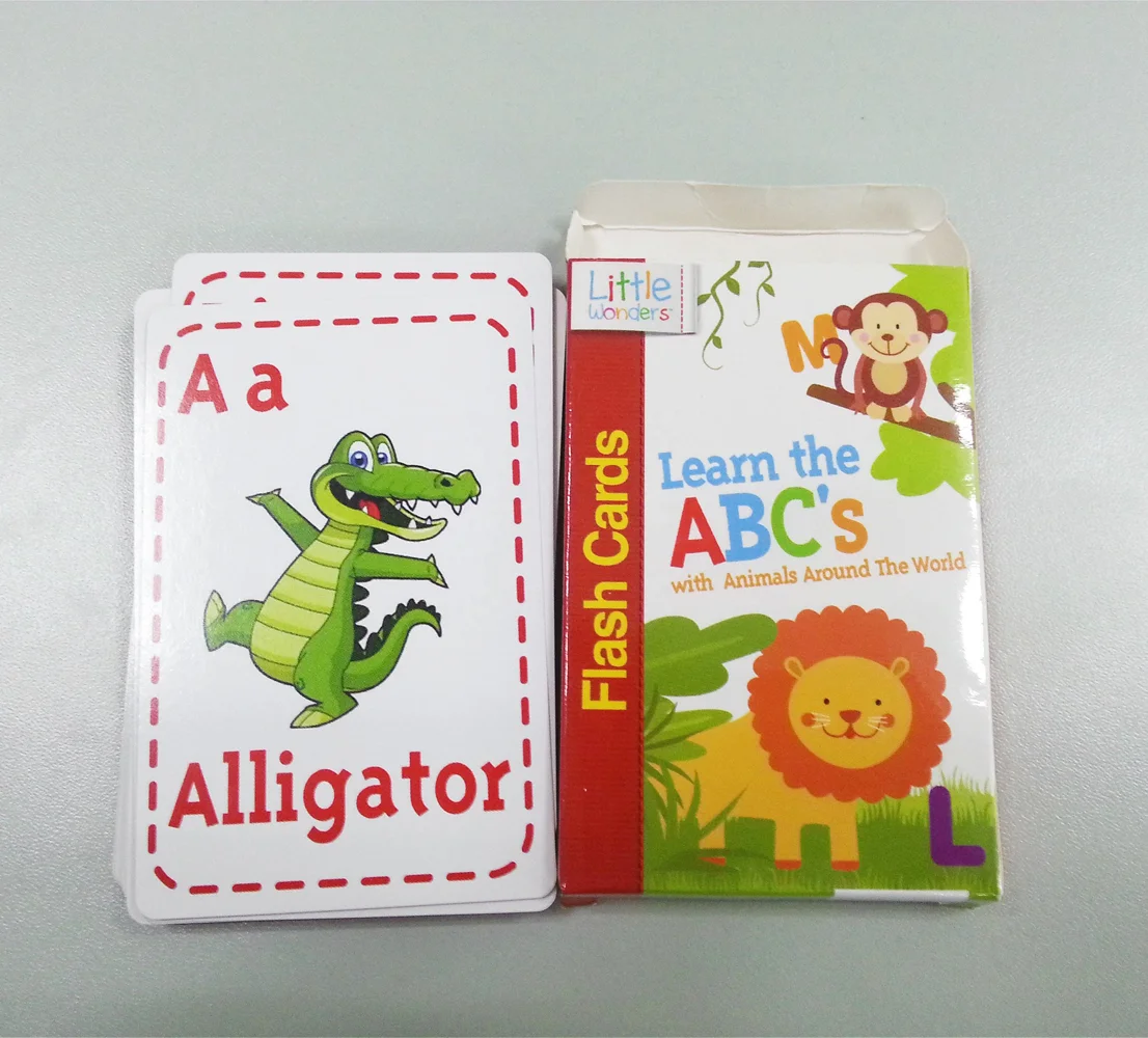 Custom print playing card flashcards boxes deck cards Animation Card game for Vtuber