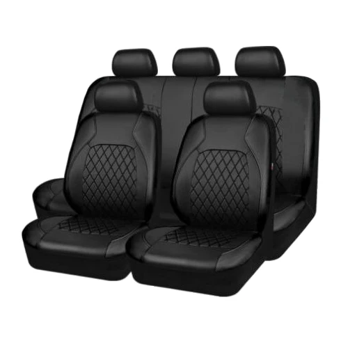 Universal Car Seat Covers Cheap Price Full Set Waterproof Leather Seat Cover Fit For Sedan SUVs Trucks Vans