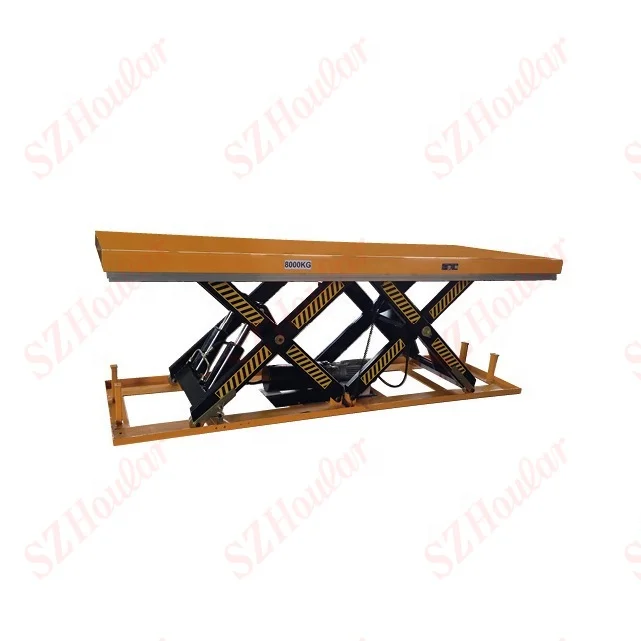 4 tons heavy duty scissor lift table 6 tons hydraulic lift table manufacturer lift table supplier large platform