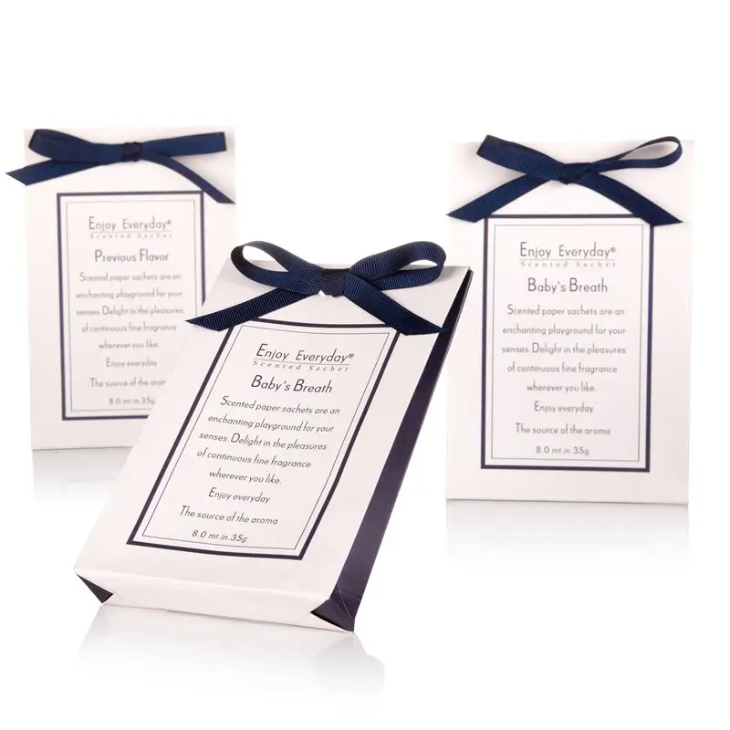 Enjoy Everyday Home Fragrance Small Packets Perfume Fresh Scent Sachets Essential Oil Diffuser Sachet Bags