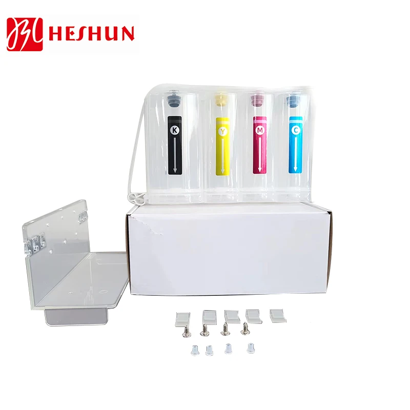 HESHUN empty CISS continuous ink supply system suitable for HP PageWide 352dw 377dw dn 452dw 452dn 477dn 552dw 577z 577dw