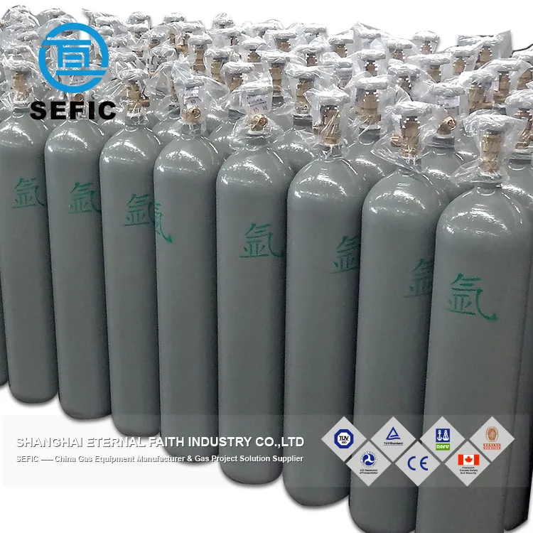 SEFIC New High Pressure Empty Gas Cylinders Argon gas cylinder