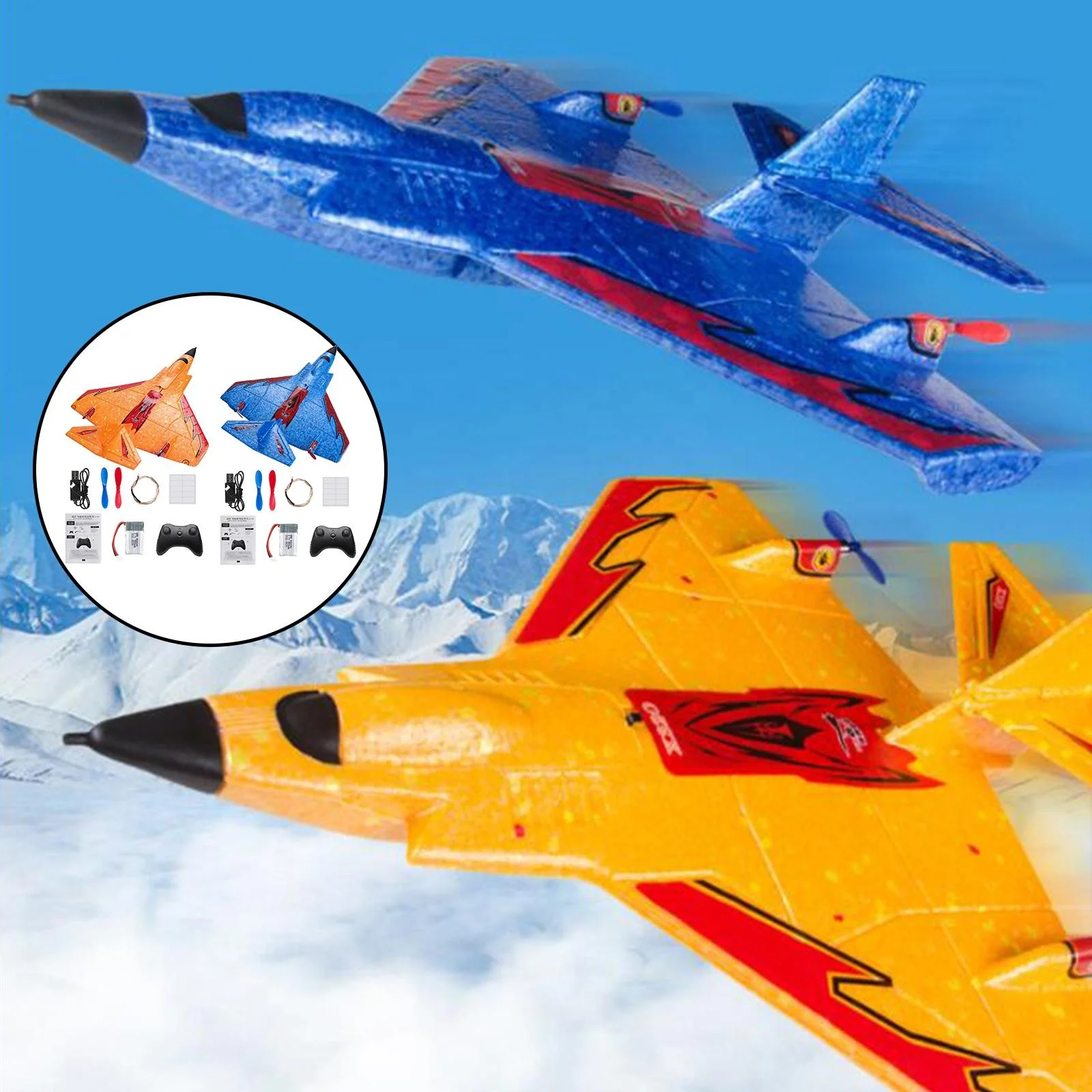 Water Land and air Rc Plane Rtf Model Glider EPP Foam Electric Flying Toy Remote Control Aircraft
