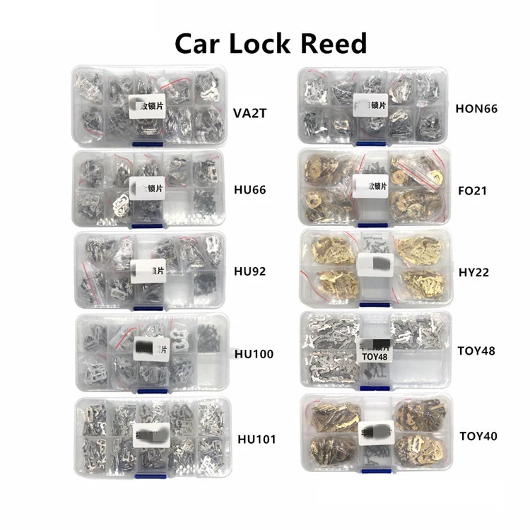 Car Lock Repair Accessories lock wafer Lock Plate For HY22  FO21 TOY43 HU92 HU100 HU66 HON66 for Honda for BMW for Toyota