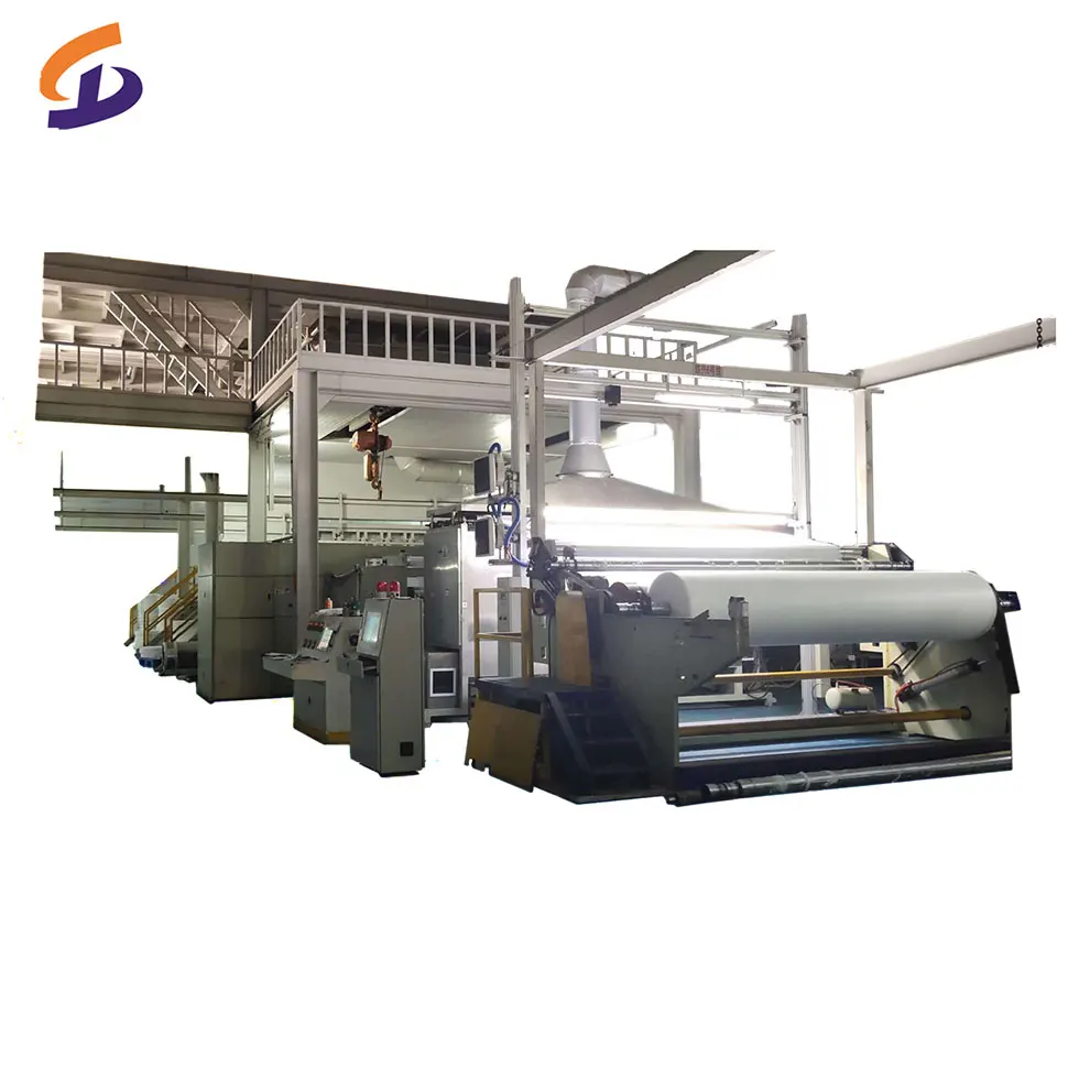 2021 cheap nonwoven fabric machinery line 3200mm sms spunbond nonwoven fabric making machine