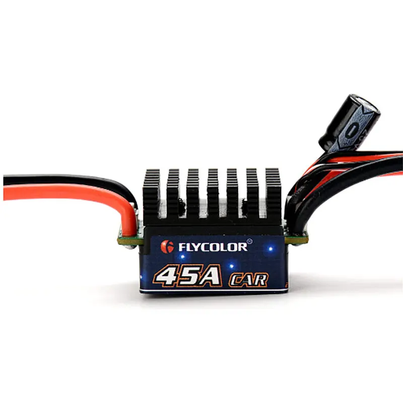 RC Lightning 45A brushed ESC electronic speed controller for radio control hobby cars crawler buggy monster touring truck
