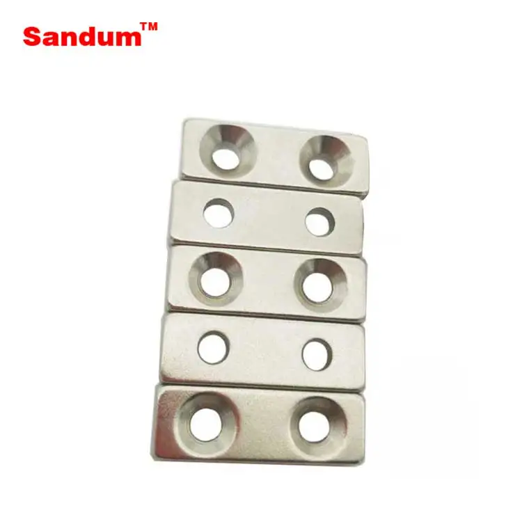 Nickel Plated Sintered Neodymium Bar Magnet for Fridge Compass