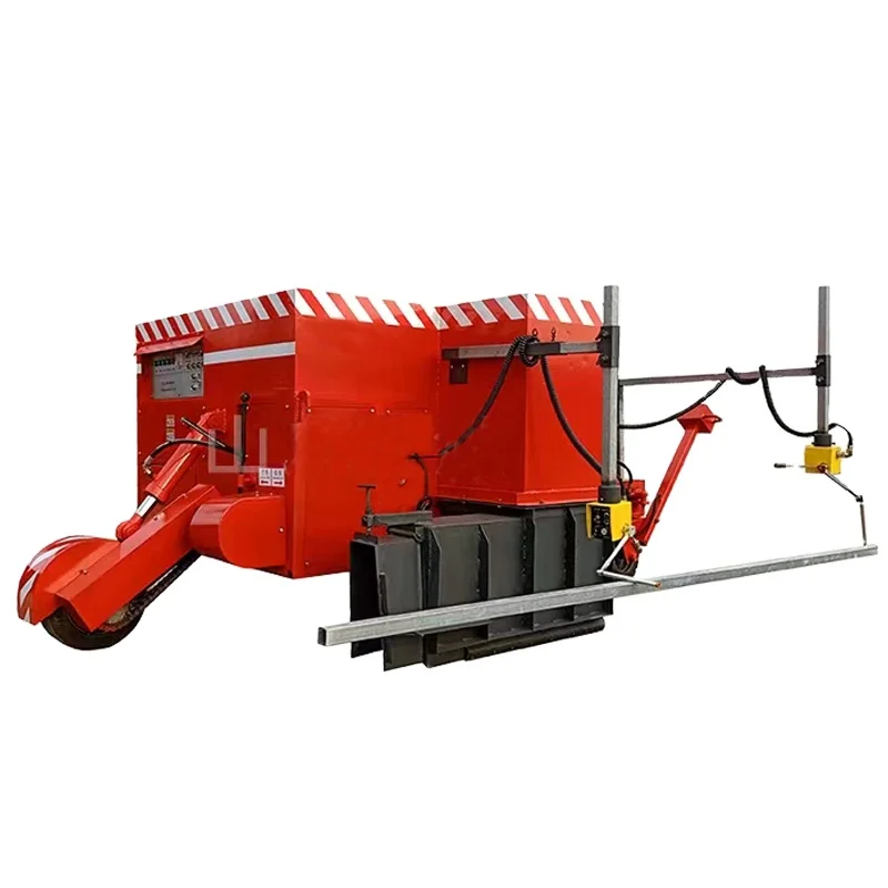 Concrete waterstop belt forming machine kerb stone synovial machine Pavement mechanical kerb stone forming machine