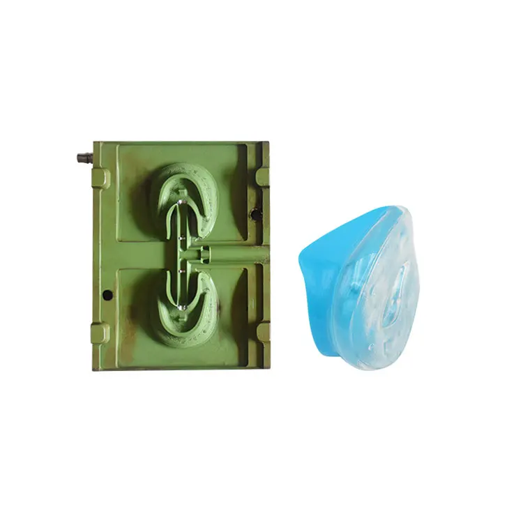JIAYU OEM sport shoes sole 2 color outsole blowing mold manufacturing absorb shock air bag Pad plastic blow mold making