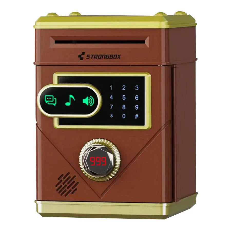 plastic atm piggy bank
