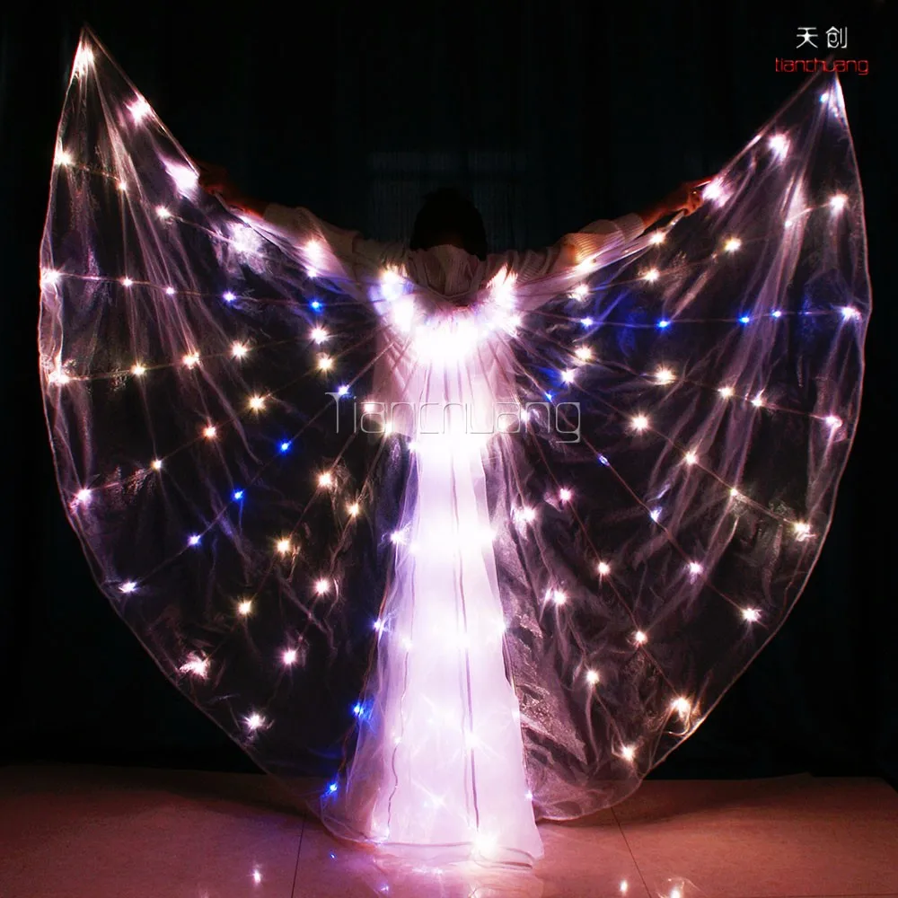  Wireless Controller LED light up rainbow isis wings butterfly led belly