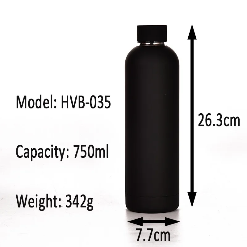 Yeway bouteille isotherme termo 500 мл с логотипом под заказ вакуумной изоляцией из нержавеющей стали спортивная Питьевая бутылка для воды двойными стенками