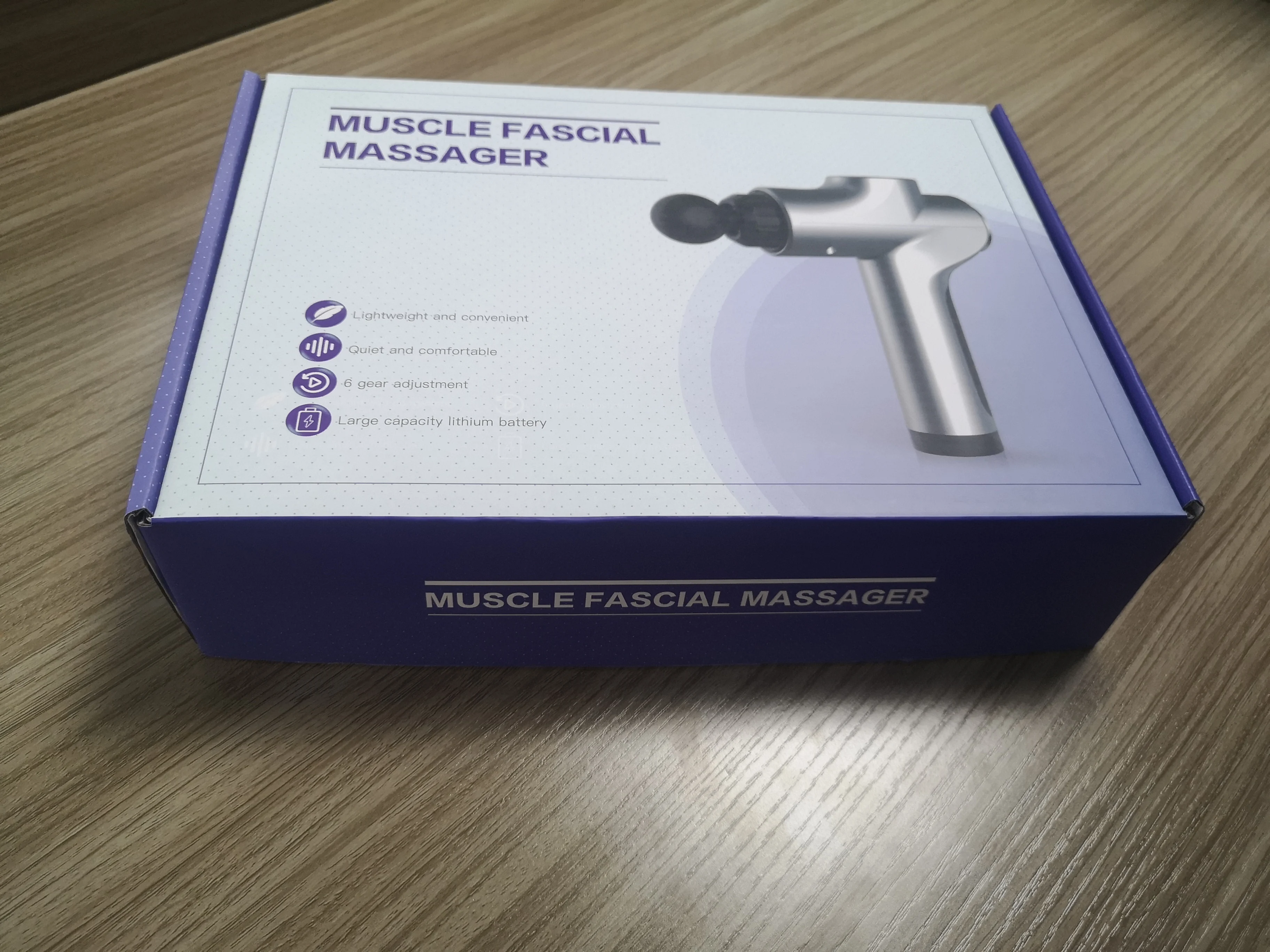  Красный Fascial переносная установка для глубокой ткани ударный товары в de с магнитными вставками