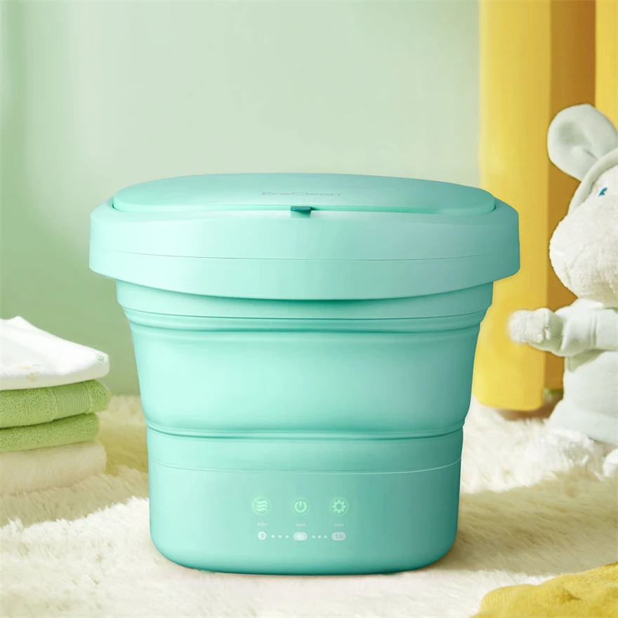 HOT selling Wholesale 4.5L Capacity Automatic Foldable Washing Machine Portable for home for hotel for business trip