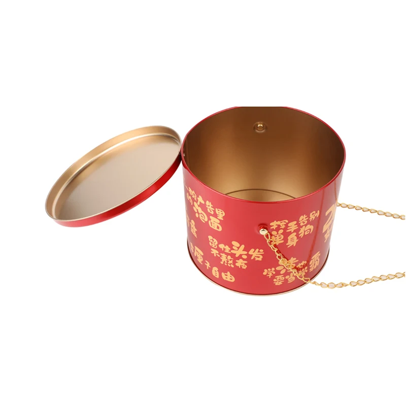 tin box store gift ideas lucky red hinged lid history international tin box