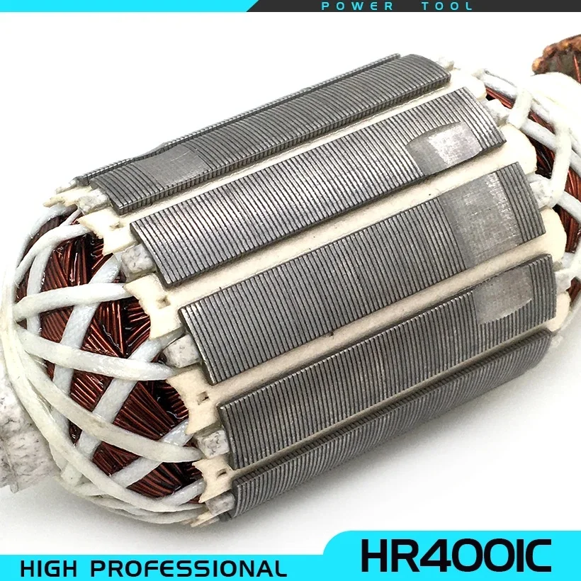 Замена ротора якоря для Makitas HR4010C 4010 HR4001C 4001 HR4011C 4011 HR4001CX HR 0860 аксессуары роторного молотка 513631-1