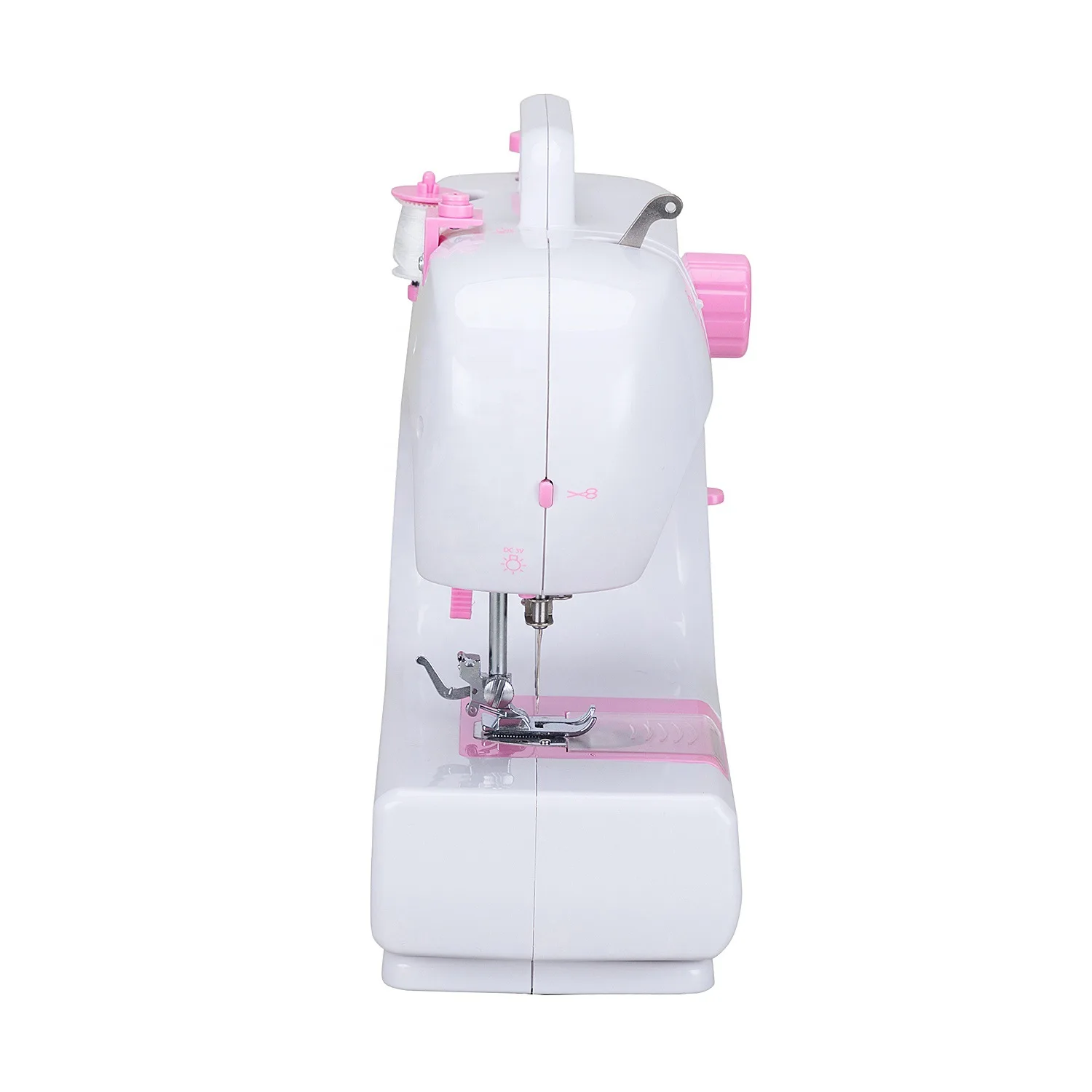 506 китайская плоская Домашняя мини-швейная машина швейная с 12 стежками швы зигзаг бытовая