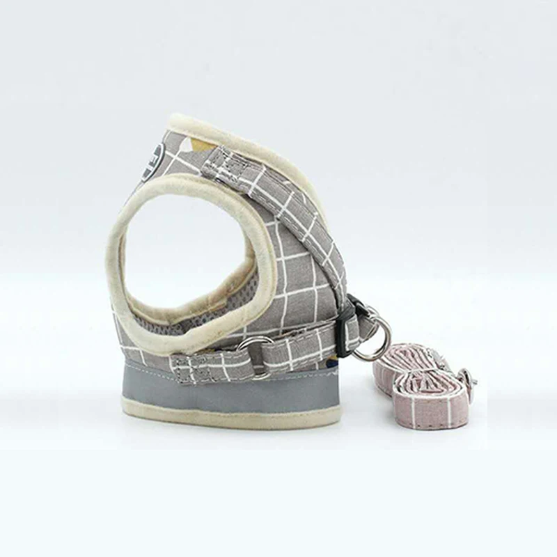 2021 Custom Cheap Price Designer Style Fashion  Luxury Comfort Soft Mesh Pet Dog Harness For Pitbull