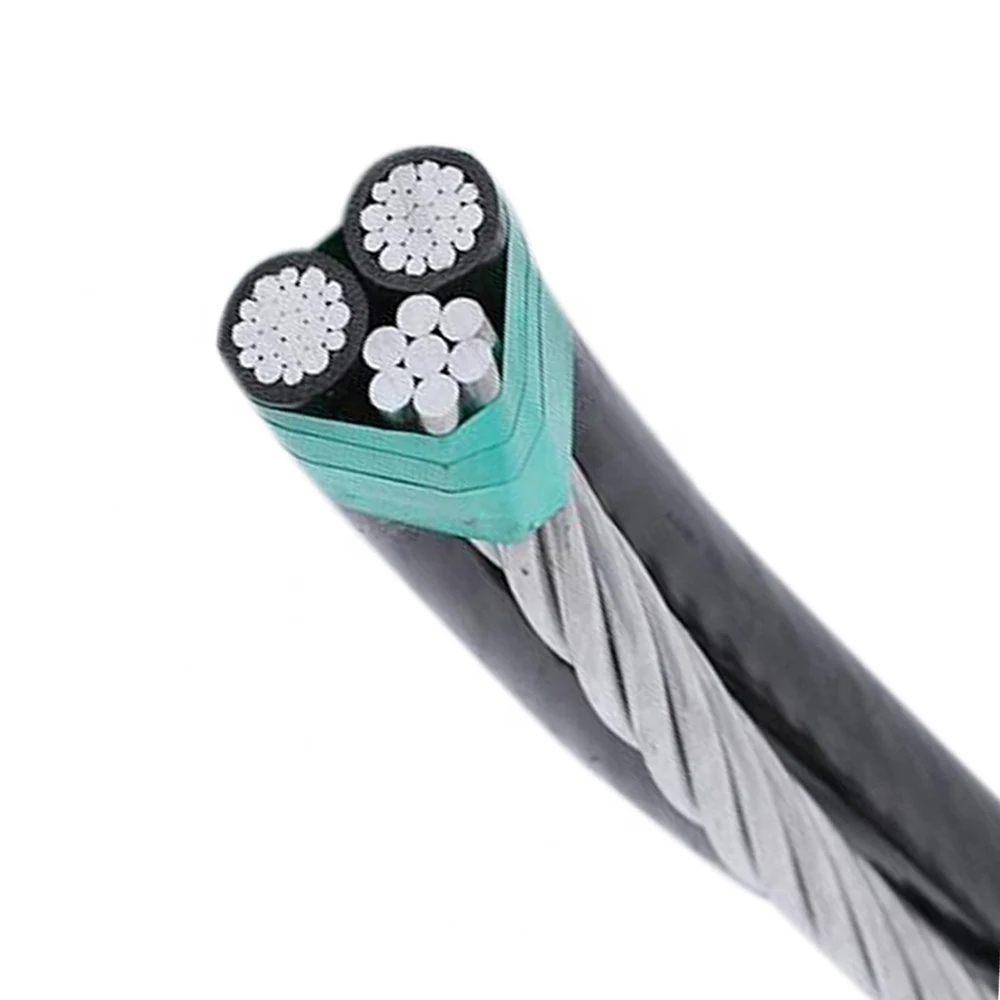 Factory Price Triplex Wire 3*16mm2 XLPE Insulated Aluminum ABC Overhead Cable