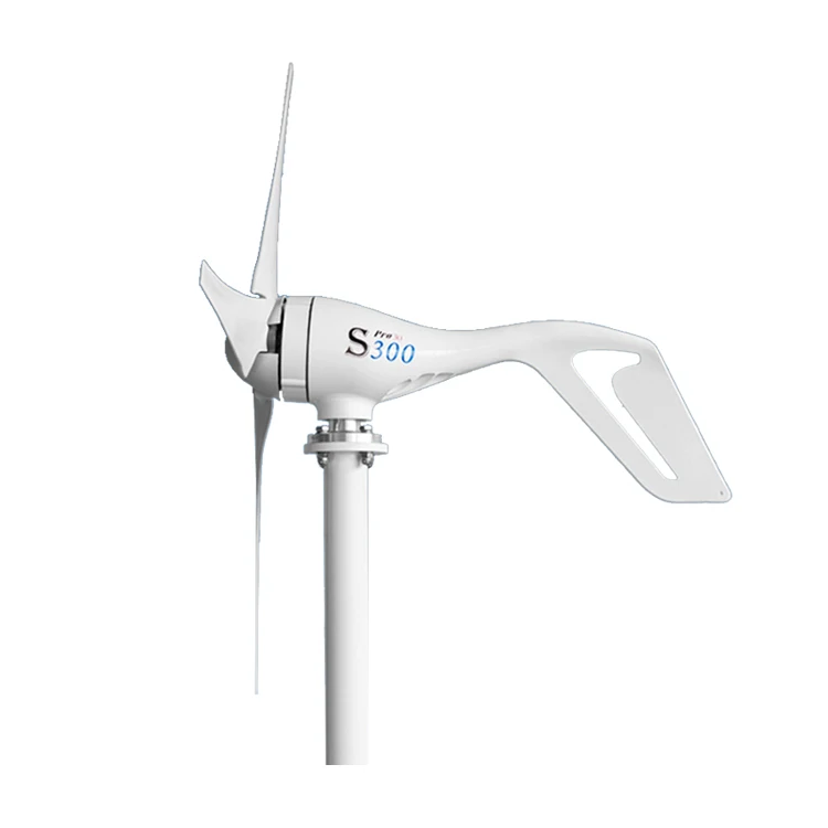 400W 24V Horizontal Axis Wind Turbine Alternative Energy System Wind Power Generator