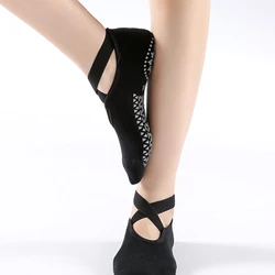 Wholesale Women Gym Fitness Dance Grip Socks Pilates Sports Exercise Dispensing Non Slip Yoga Socks Anti Slip